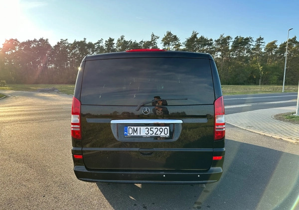 Mercedes-Benz Viano cena 89900 przebieg: 373000, rok produkcji 2013 z Milicz małe 301